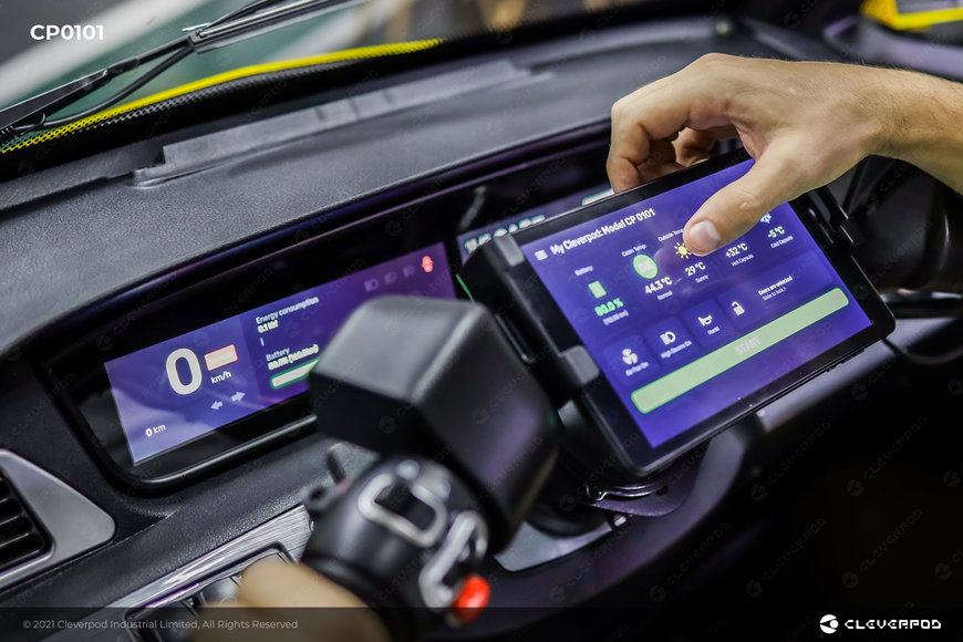 CleverPod Transforms the Express Delivery Vehicle into an Interactive Business Solution